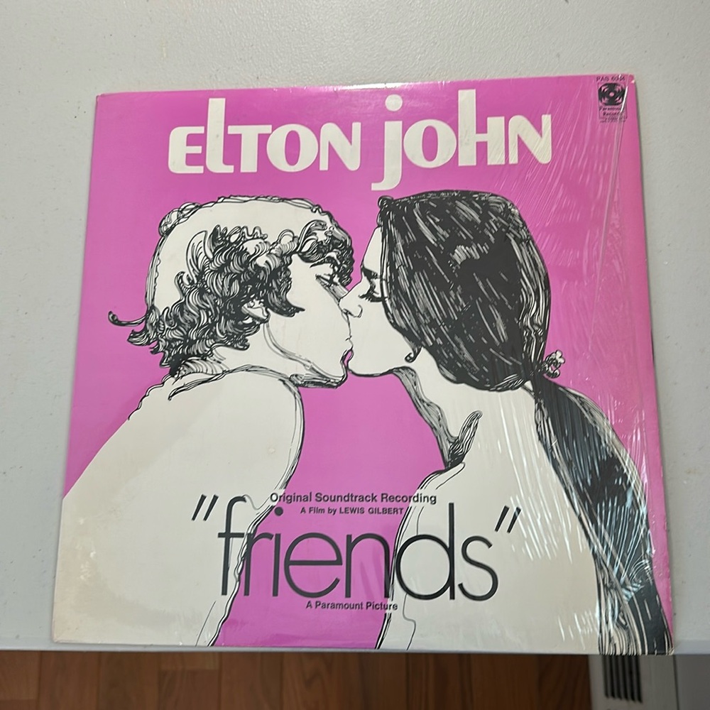 Elton John Friends Motion Picture Soundtrack Vinyl Record Album